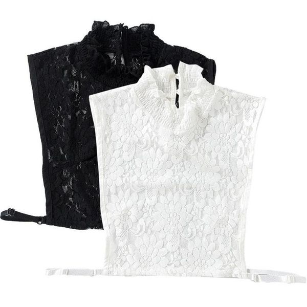 neck ties women stylish detachable collar half shirt blouse see-through floral lace button down lapel false fake clothing decor, Blue;purple
neck ties women stylish detachable collar half shirt blouse see-through floral lace button down lapel false fake clothing decor, Blue;purple