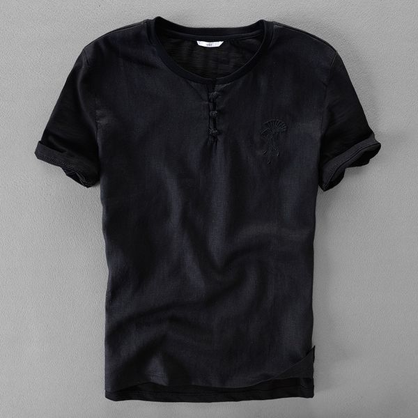 2021 new novo design itlia marca t shirt linho t-shirt preta casual mens moda tshirt slida masculino camisas respirveis homens camisa w, White
2021 new novo design itlia marca t shirt linho t-shirt preta casual mens moda tshirt slida masculino camisas respirveis homens camisa w, White