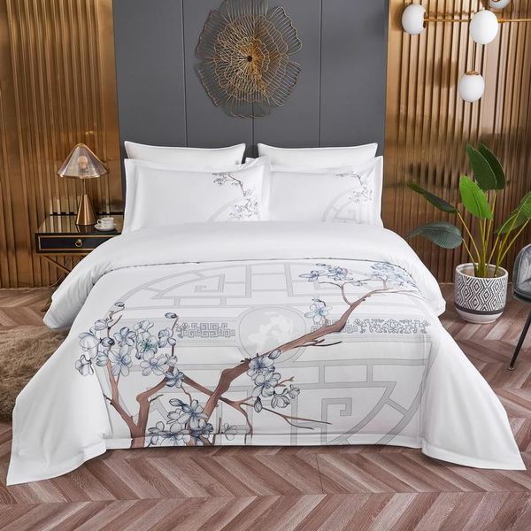 bedding sets chinoiserie blossom print white duvet quilt cover tree branches long staple cotton 4/6 pcs set soft bed sheet pillowcase
bedding sets chinoiserie blossom print white duvet quilt cover tree branches long staple cotton 4/6 pcs set soft bed sheet pillowcase