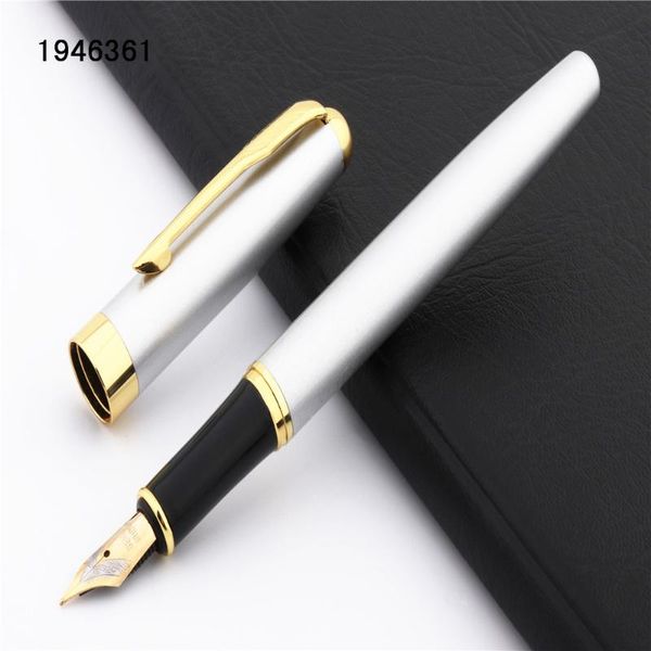 fountain pens luxury quality 399 silver business office medium nib pen student school stationery ink
fountain pens luxury quality 399 silver business office medium nib pen student school stationery ink