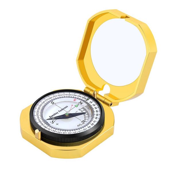 eyeskey gold mini portable folding lens multifunction metal waterproof shockproof compass for hiking outdoor tools map
eyeskey gold mini portable folding lens multifunction metal waterproof shockproof compass for hiking outdoor tools map