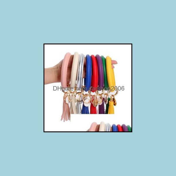 rings jewelrypu leather bracelet keychain wrist ring tassel pendant wristbands sports key chain bracelets bangle party favor jewelry drop de, Slivery;golden
rings jewelrypu leather bracelet keychain wrist ring tassel pendant wristbands sports key chain bracelets bangle party favor jewelry drop de, Slivery;golden