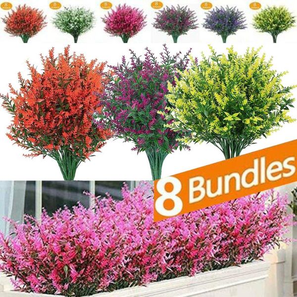 decorative flowers & wreaths 8 pcs /bundle pe lavender artificial flower wholesale fake plant wall decoration bouquet material manual diy va
decorative flowers & wreaths 8 pcs /bundle pe lavender artificial flower wholesale fake plant wall decoration bouquet material manual diy va