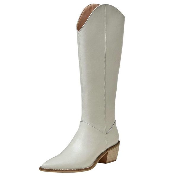 boots 2021 pointed toe thick high heels women fashion shoes woman spring genuine leather zipper knee black beige
boots 2021 pointed toe thick high heels women fashion shoes woman spring genuine leather zipper knee black beige