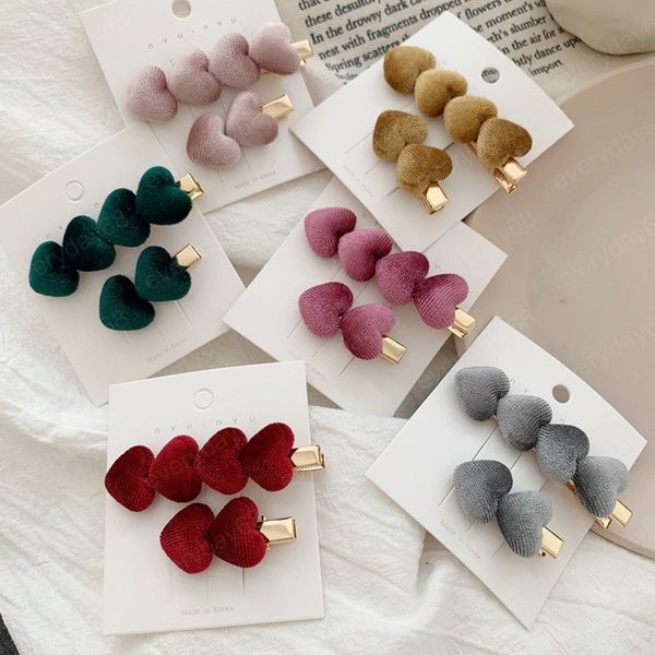 new fashion vintage velvet lovely hairpin set korea heart shape hair clip barrettes hairpin women girl hair accessories, Golden;silver
new fashion vintage velvet lovely hairpin set korea heart shape hair clip barrettes hairpin women girl hair accessories, Golden;silver