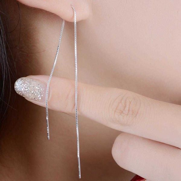 minimalist silver color chain long task drop earring for women explanation dangle earrings personality ear line jewelry poison, Golden
minimalist silver color chain long task drop earring for women explanation dangle earrings personality ear line jewelry poison, Golden