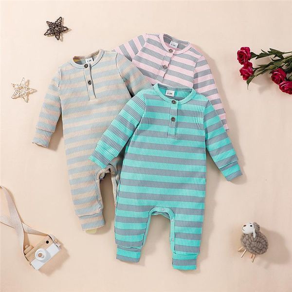 jumpsuits baby kids romper fall spring casual pajamas stripes printed buttons o neck long sleeve pants girl boy ribbed clothes, Blue
jumpsuits baby kids romper fall spring casual pajamas stripes printed buttons o neck long sleeve pants girl boy ribbed clothes, Blue