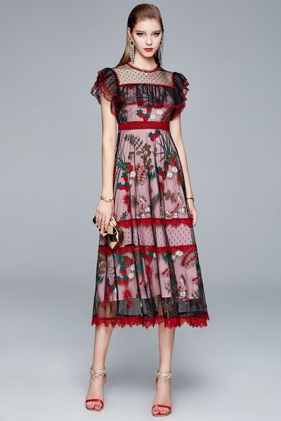 street dress long-waisted women retro-meshed fashion robes up party ladies elegant dressed runway ta6663 p58l, Black;gray
street dress long-waisted women retro-meshed fashion robes up party ladies elegant dressed runway ta6663 p58l, Black;gray