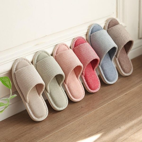 slippers home slipper household linen striped skid indoor summer women and men lover floor shoe, Black
slippers home slipper household linen striped skid indoor summer women and men lover floor shoe, Black