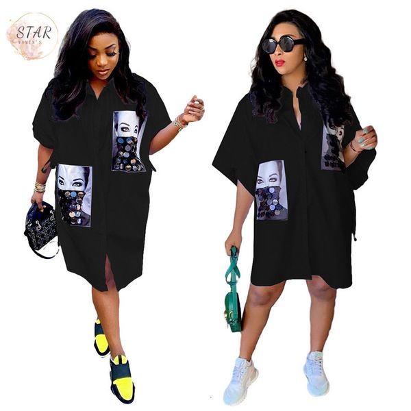 new black shirt women 2021 short sleeve single button fashion loose mini for es summer streetwear wholesale dropshipping c16w, Black;gray
new black shirt women 2021 short sleeve single button fashion loose mini for es summer streetwear wholesale dropshipping c16w, Black;gray