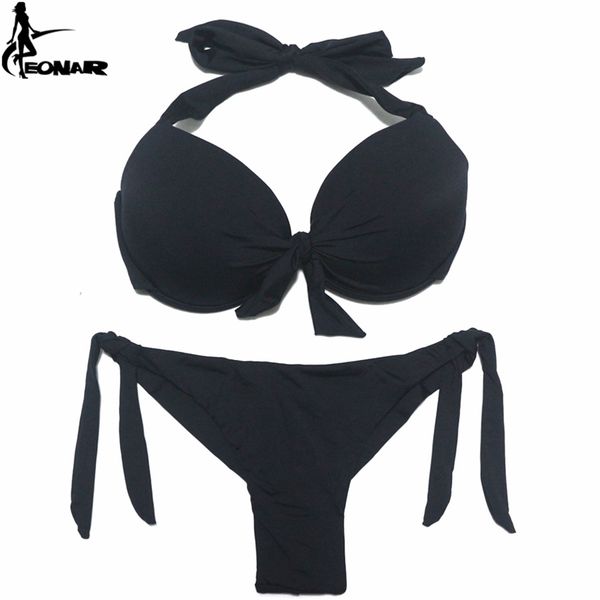 eonar bikini solid swimsuits women push up set brazilian cut/classic bottom bathing suits plus size swimwear 210630, White;black
eonar bikini solid swimsuits women push up set brazilian cut/classic bottom bathing suits plus size swimwear 210630, White;black