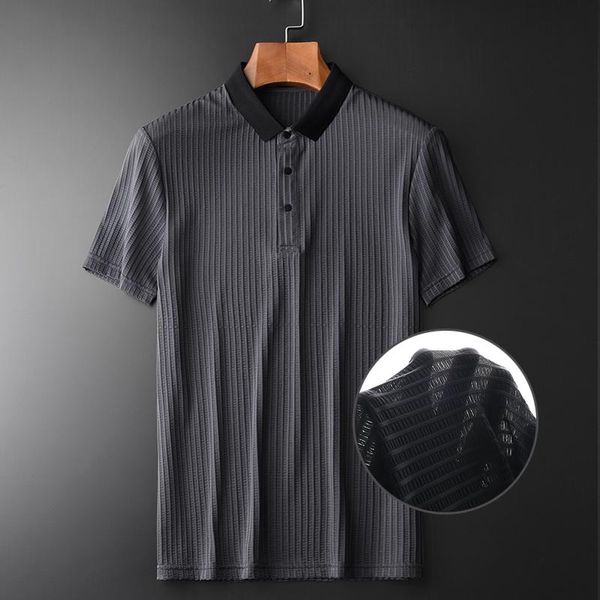 men's t-shirts summer thin mens luxury silky stripe short sleeve ventilate male slim fit casual man 4xl, White;black
men's t-shirts summer thin mens luxury silky stripe short sleeve ventilate male slim fit casual man 4xl, White;black