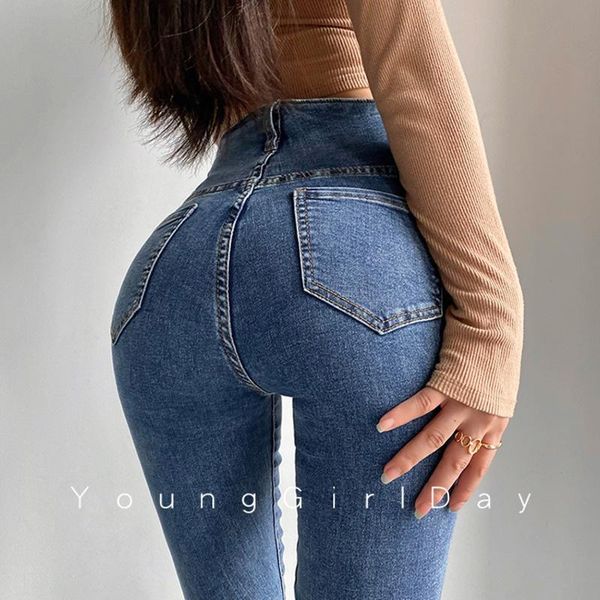 women's jeans womengaga 2021 autumn high waist slim skinny stretch pencil pants trousers denim korean women cool 05u3, Blue
women's jeans womengaga 2021 autumn high waist slim skinny stretch pencil pants trousers denim korean women cool 05u3, Blue