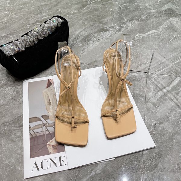 gladiator sandal high heels shoe genuine leather fall street look females square head open toe clip-on strappy sandals women shoes nude gree, Black
gladiator sandal high heels shoe genuine leather fall street look females square head open toe clip-on strappy sandals women shoes nude gree, Black