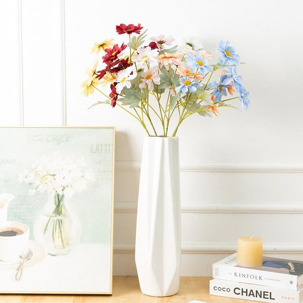 decorative flowers & wreaths artificial flower bouquet pink yellow burgundy blue silk marigold 6 big heads simulation daisy fake room decor
decorative flowers & wreaths artificial flower bouquet pink yellow burgundy blue silk marigold 6 big heads simulation daisy fake room decor