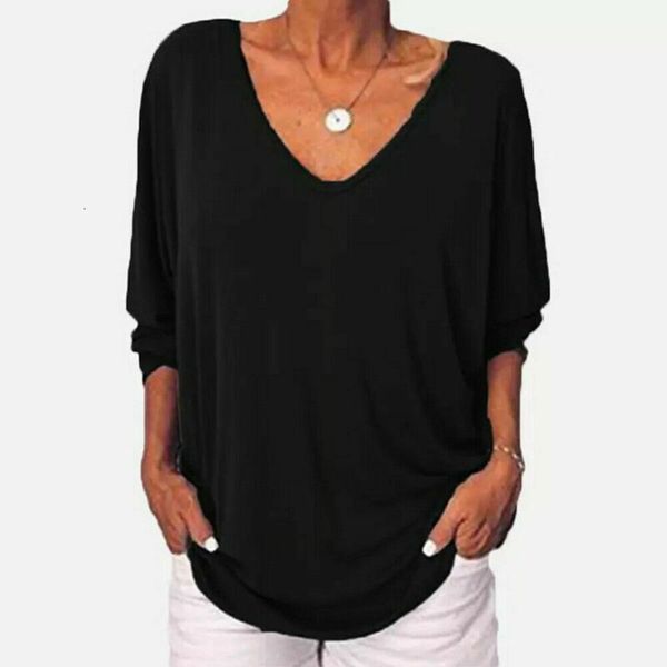 3/4 women's v-cleavage shirts plus size big back button new fashion shirt 5b5q, White
3/4 women's v-cleavage shirts plus size big back button new fashion shirt 5b5q, White