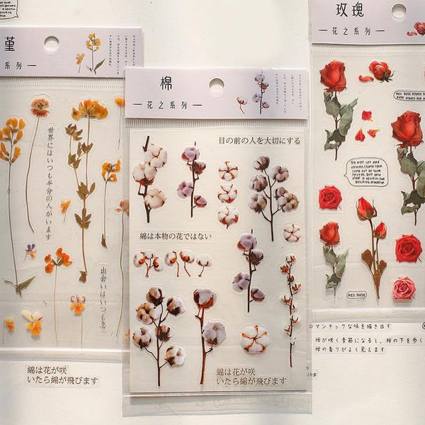 5pcs designs natural plant flowers leavs words pet stickers transparent scrapbooking diy journal diary stick lable
5pcs designs natural plant flowers leavs words pet stickers transparent scrapbooking diy journal diary stick lable