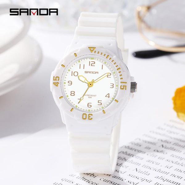 wristwatches sanda men's watch simple sports quartz hand digital waterproof clock youth style female brand relogio masculino, Slivery;brown
wristwatches sanda men's watch simple sports quartz hand digital waterproof clock youth style female brand relogio masculino, Slivery;brown