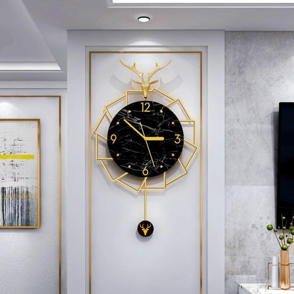wall clocks nordic large clock luxury silent creative deer art living room pendulum modern design home decoration da60wc
wall clocks nordic large clock luxury silent creative deer art living room pendulum modern design home decoration da60wc
