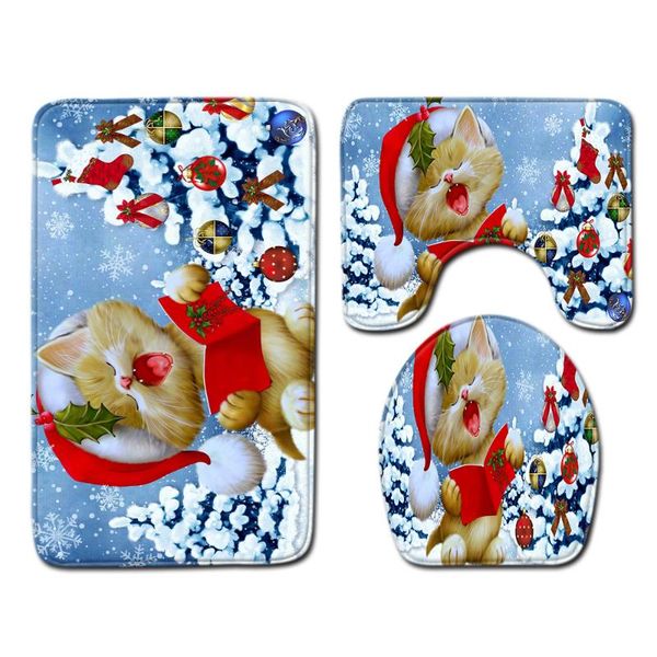 bath mats merry christmas bathroom shower mat toilet lid cover carpet rugs home decoration santa claus elk set
bath mats merry christmas bathroom shower mat toilet lid cover carpet rugs home decoration santa claus elk set