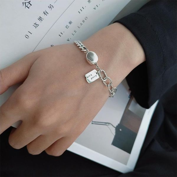 charm bracelets 2021 trendy 925 sterling silver original bracelet lucky pendant fashion infinity knot women femme jewelry, Golden;silver
charm bracelets 2021 trendy 925 sterling silver original bracelet lucky pendant fashion infinity knot women femme jewelry, Golden;silver
