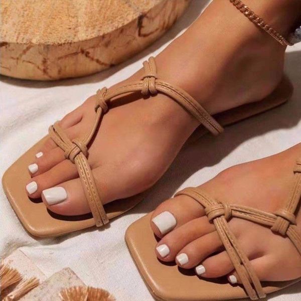 slippers women summer outdoor square toe flat slides ladies fashion narrow cross tied light weight basic sandals lady plus size, Black
slippers women summer outdoor square toe flat slides ladies fashion narrow cross tied light weight basic sandals lady plus size, Black