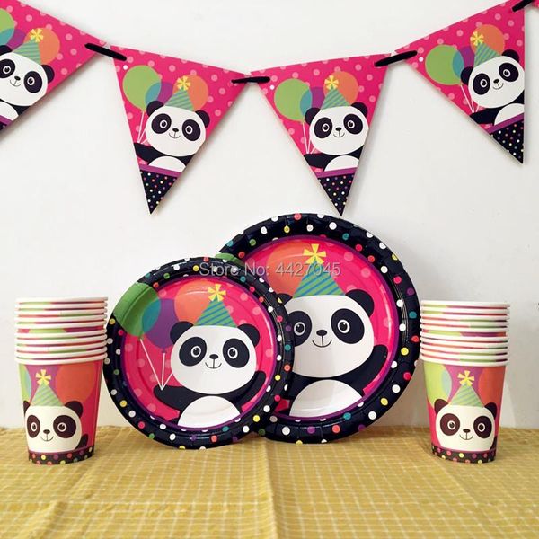 packaging dinner service 31pcs/set colorful cute panda disposable tableware sets for kids birthday party holiday decoration supplies fav
packaging dinner service 31pcs/set colorful cute panda disposable tableware sets for kids birthday party holiday decoration supplies fav