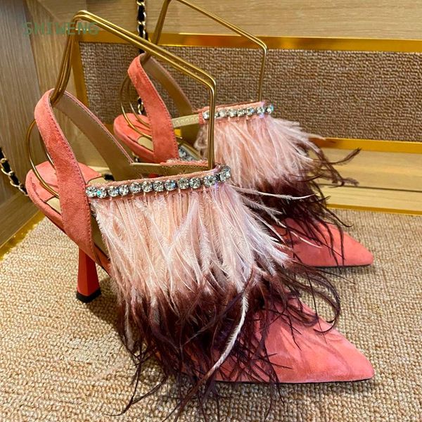 2021 woman special high heels ladies shoes crystal tassels feather heels sandals summer dress stilettos party sandal for women, Black
2021 woman special high heels ladies shoes crystal tassels feather heels sandals summer dress stilettos party sandal for women, Black