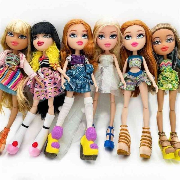 new 25cm original fashion action figure original bratzdoll parts red hair mouth big eyes beautiful doll gift for child
new 25cm original fashion action figure original bratzdoll parts red hair mouth big eyes beautiful doll gift for child