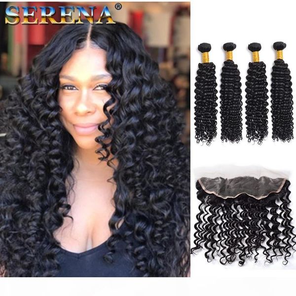 frontal and bundles weft malaysian deep wave curly 4 bundles with 13 x 4 lace frontal hair weaves hair bundles with frontal 5 pieces lot, Black;brown
frontal and bundles weft malaysian deep wave curly 4 bundles with 13 x 4 lace frontal hair weaves hair bundles with frontal 5 pieces lot, Black;brown