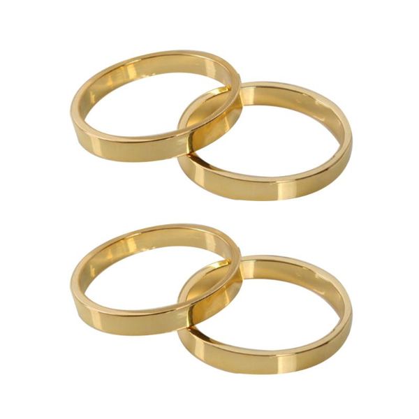 napkin rings 4pcs elegant zinc alloy decorative holders for wedding banquet dinner party table decoration (golden)
napkin rings 4pcs elegant zinc alloy decorative holders for wedding banquet dinner party table decoration (golden)