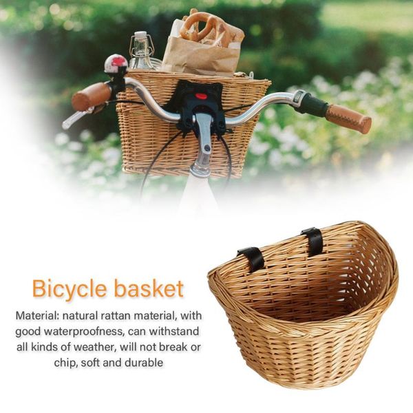 cycling bags wicker hand woven bicycle front handlebar basket bike cargo storage container
cycling bags wicker hand woven bicycle front handlebar basket bike cargo storage container