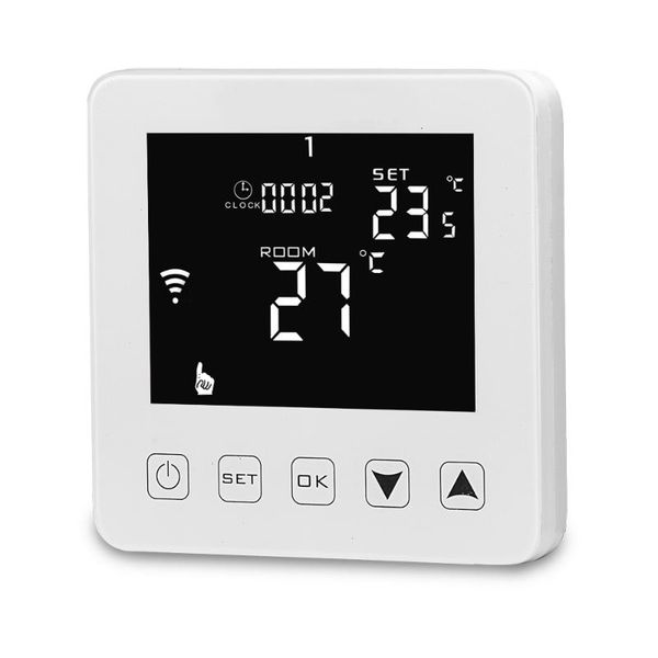 smart home control wifi room floor temperature touch screen programmable water heating thermostat
smart home control wifi room floor temperature touch screen programmable water heating thermostat