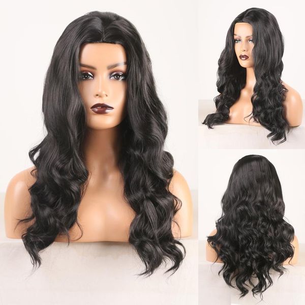 synthetic wigs rongduoyi long black hair wig high temperature full machine made for women body wave heat resistant cosplay
synthetic wigs rongduoyi long black hair wig high temperature full machine made for women body wave heat resistant cosplay