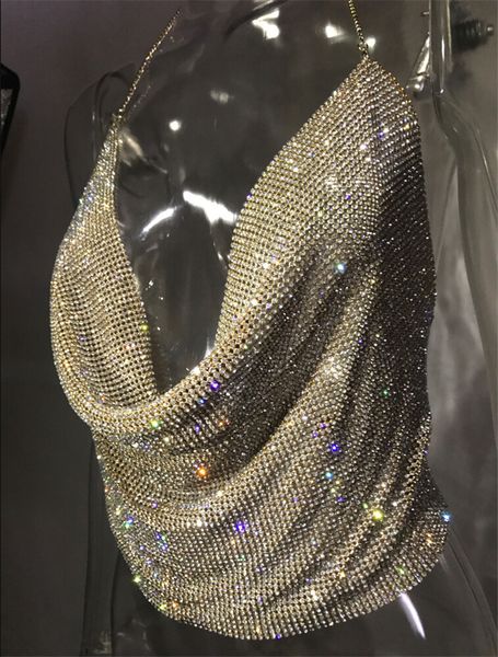 halter handmade shiny rhinestones crop backless summer beach chic party bralette cropped women tank clothing 2019, White
halter handmade shiny rhinestones crop backless summer beach chic party bralette cropped women tank clothing 2019, White