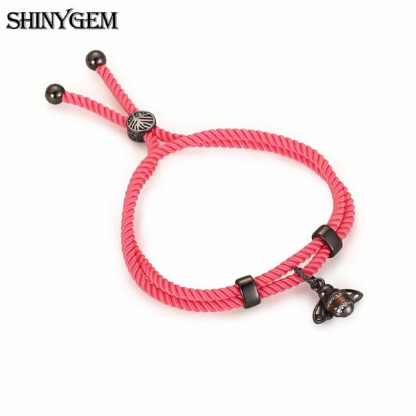 charm bracelets shinygem bee pendant double layer adjustable & bangles pink rope chain wrap bracelet girl jewelry gift, Golden;silver
charm bracelets shinygem bee pendant double layer adjustable & bangles pink rope chain wrap bracelet girl jewelry gift, Golden;silver