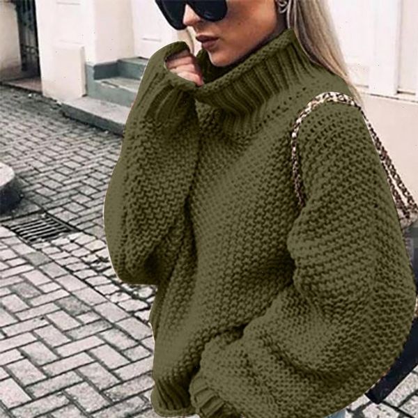 women autumn winter fashion sweater casual solid knitted large size turtleneck loose long sleeve pullover ladies sweaters t1g, White;black
women autumn winter fashion sweater casual solid knitted large size turtleneck loose long sleeve pullover ladies sweaters t1g, White;black