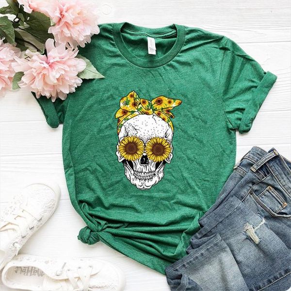 and women funny skull punk mens t shirt womens fashion short sleeve sun flowers tshirts chemise femme mujer verano, White;black
and women funny skull punk mens t shirt womens fashion short sleeve sun flowers tshirts chemise femme mujer verano, White;black