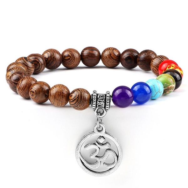 beaded, strands trendy men bracelets natural lava stone wooden beads 7 chakra om symbol charm bracelet for women reiki healing yoga jewelry, Black
beaded, strands trendy men bracelets natural lava stone wooden beads 7 chakra om symbol charm bracelet for women reiki healing yoga jewelry, Black