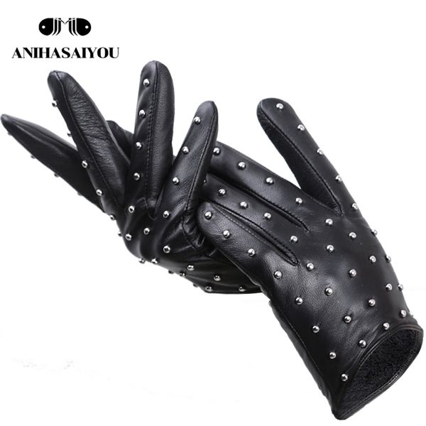 rivets genuine leather sheepskin women' gloves thin warm winter driving motorcycle leather -7017 211026, Blue;gray
rivets genuine leather sheepskin women' gloves thin warm winter driving motorcycle leather -7017 211026, Blue;gray
