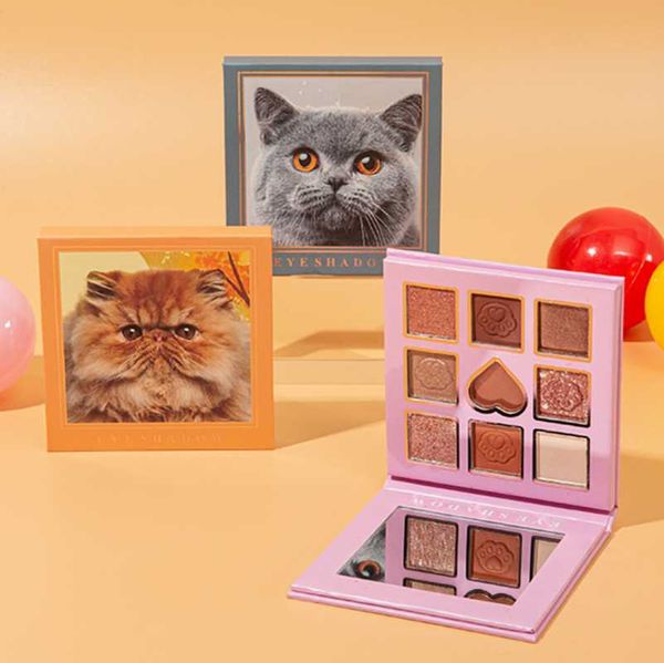 eye shadow nine-color cat smooth eyeshadow pearly matte glitter sequins earth color
eye shadow nine-color cat smooth eyeshadow pearly matte glitter sequins earth color