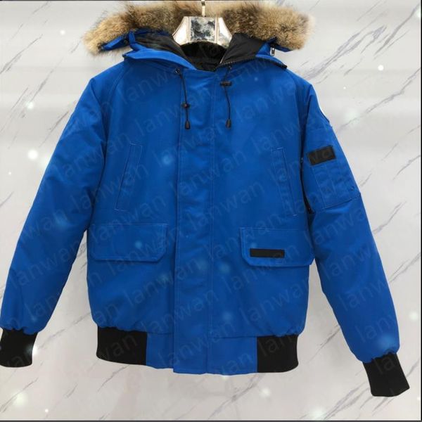 men's down jacket slim and shiny thickening, Black