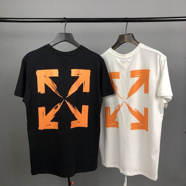 chaopai bangkok limited simple wave letter orange arrow short sleeve lovers same t-shirt for men and women, White;black
chaopai bangkok limited simple wave letter orange arrow short sleeve lovers same t-shirt for men and women, White;black