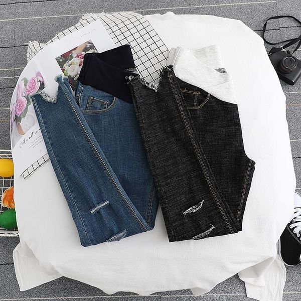 maternity bottoms 17833# pants spring autumn low waist jeans belly support elastic trousers, White
maternity bottoms 17833# pants spring autumn low waist jeans belly support elastic trousers, White