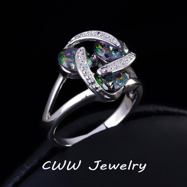 cluster rings cwwzircons fancy austrian geometric design natural rainbow mystic crystal stone for women r079, Golden;silver
cluster rings cwwzircons fancy austrian geometric design natural rainbow mystic crystal stone for women r079, Golden;silver