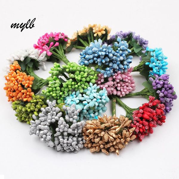 mylb berries artificial stamen craft flower for bouquet bride spent material diy wreath for wedding decoration 144pcs/lot
mylb berries artificial stamen craft flower for bouquet bride spent material diy wreath for wedding decoration 144pcs/lot