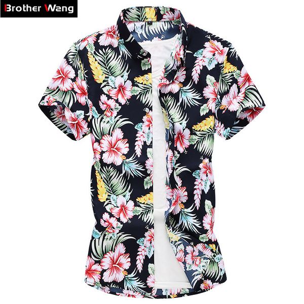 2021 men's floral summer new trend fashion casual hawaiian short sleeve brand shirt male plus size 5xl 6xl 7xl r0uq, White;black
2021 men's floral summer new trend fashion casual hawaiian short sleeve brand shirt male plus size 5xl 6xl 7xl r0uq, White;black