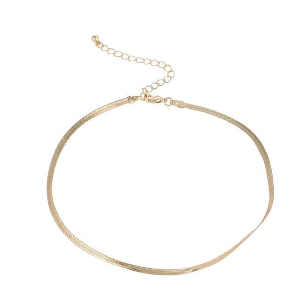 korea&japan new trendy selling classic simple 2 colors snake bone chain choker necklace for women girls fashion jewelry, Golden;silver
korea&japan new trendy selling classic simple 2 colors snake bone chain choker necklace for women girls fashion jewelry, Golden;silver