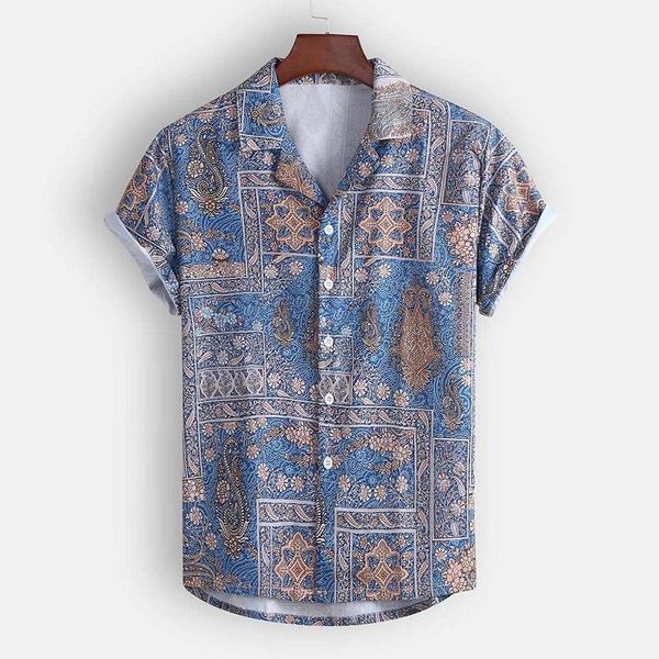 summer men shirt casual printed hawaiian shirts short sleeve loose male blouse brand mens clothing fashion, White;black
summer men shirt casual printed hawaiian shirts short sleeve loose male blouse brand mens clothing fashion, White;black