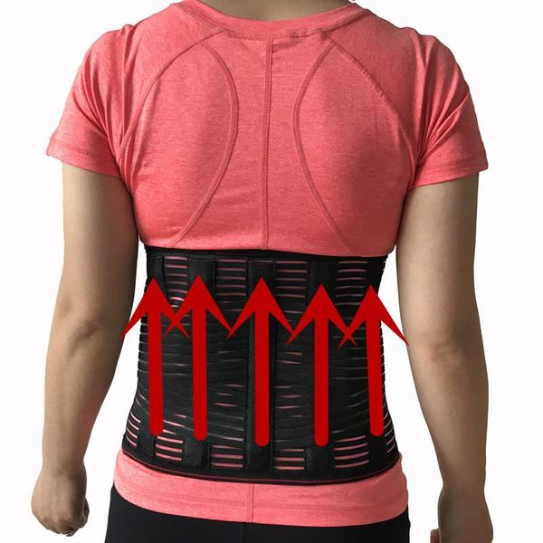 adjustable traction belt lower back pain massager decompression back belt device brace support posture corrector, Black;gray
adjustable traction belt lower back pain massager decompression back belt device brace support posture corrector, Black;gray
